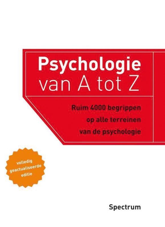 Psychologie van A tot Z