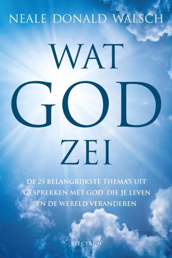 Wat God zei