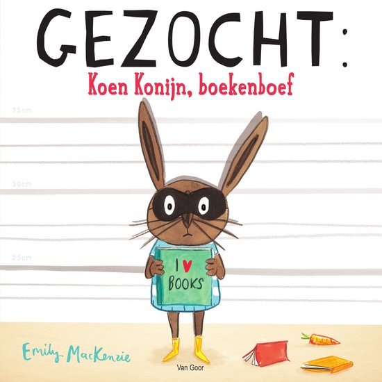 Gezocht: Koen Konijn, boekenboef