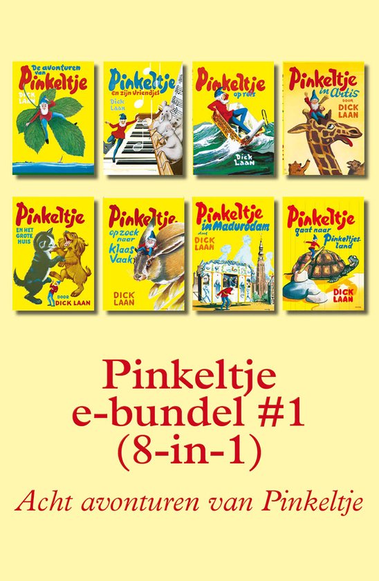 Pinkeltje 1 - Pinkeltje e-bundel #1 (8-in-1)