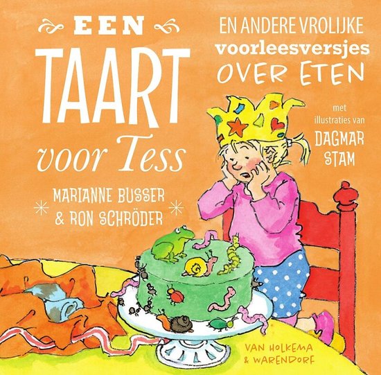 Een taart voor Tess en andere vrolijke voorleesversjes over eten