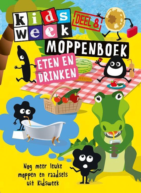 Kidsweek 8 -   Moppenboek eten en drinken