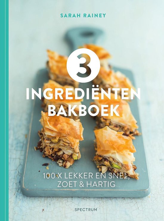 3 ingrediënten bakboek