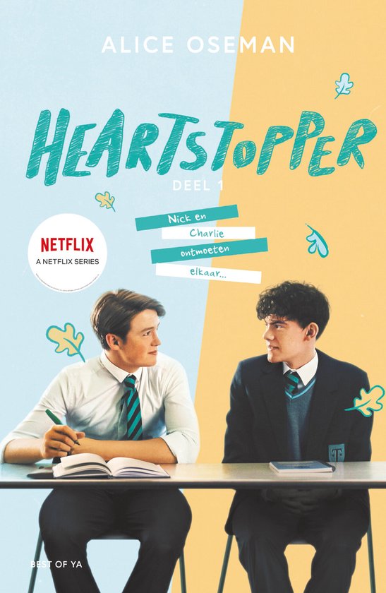 Heartstopper 1 - Nick en Charlie ontmoeten elkaar...