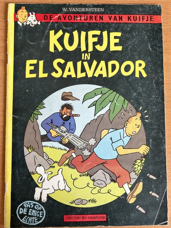 Kuifje in El Salvador ( Parodie in stripvorm)