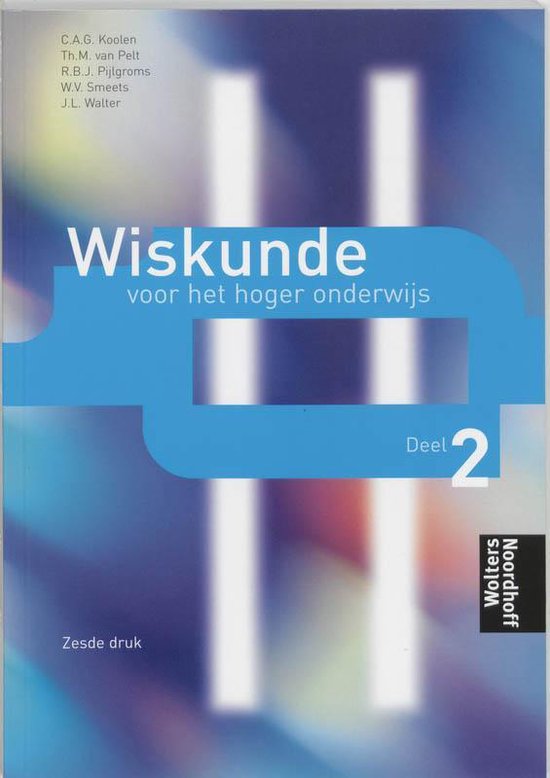 Wiskunde voor het hoger onderwijs 2