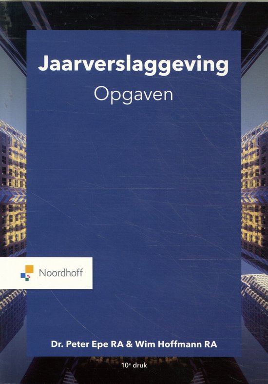 Jaarverslaggeving opgaven