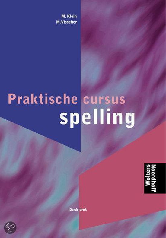 Praktische cursus spelling