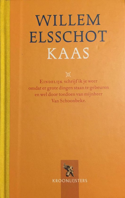 Kaas - Willem Elsschot