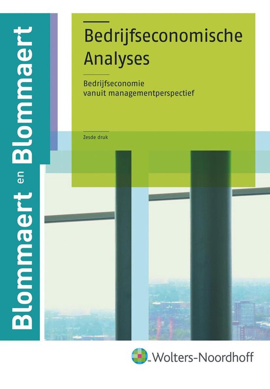 Bedrijfseconomische Analyses