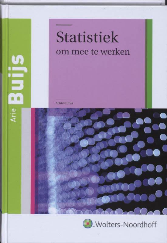 Statistiek om mee te werken leerboek