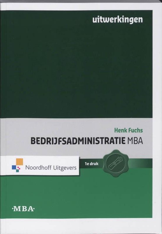 Bedrijfsadministratie MBA