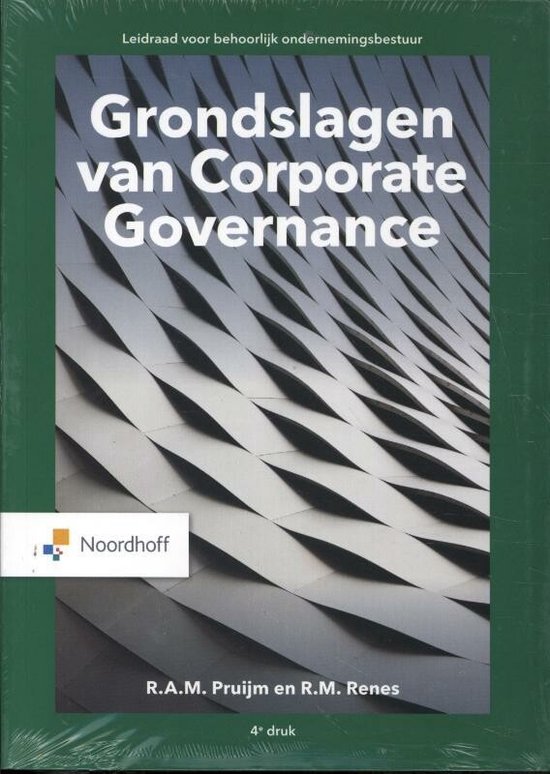 Grondslagen van corporate governance