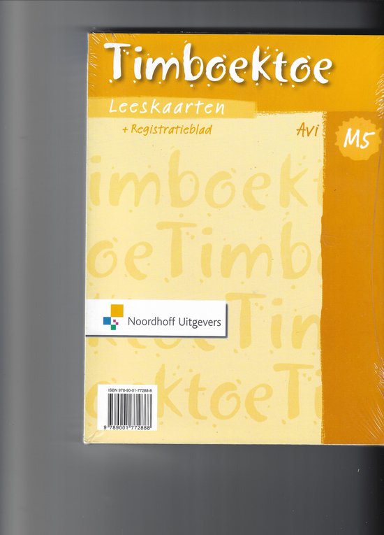 Timboektoe Leeskaarten niveau M5