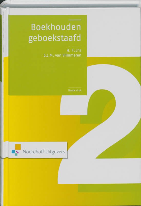 Boekhouden geboekstaafd 2 2