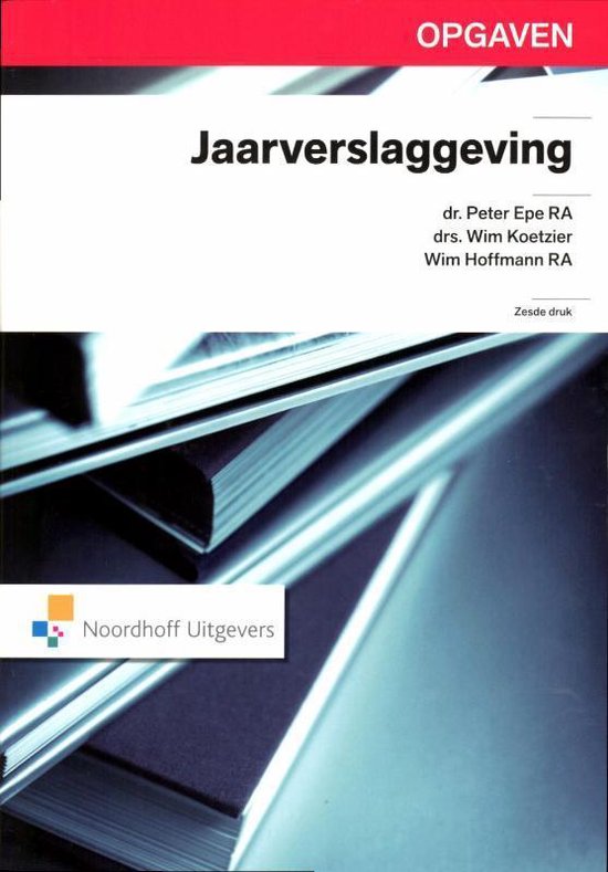 Jaarverslaggeving Opgaven