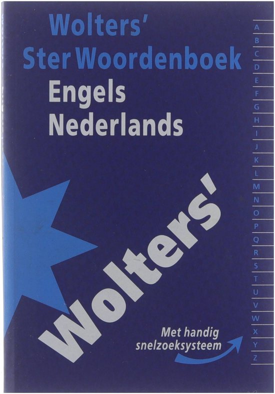 Wolters' Ster Woordenboek Engels Nederlands