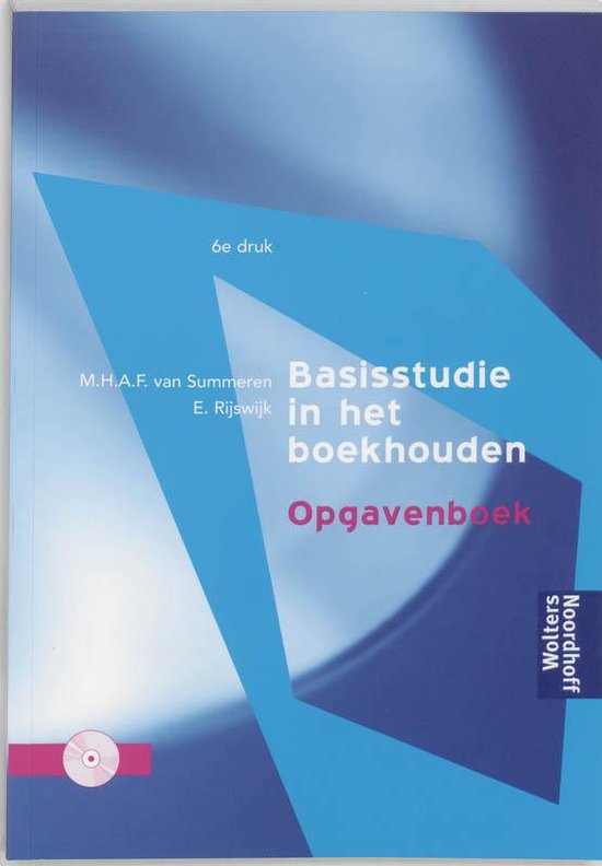 Basisstudie in het boekhouden Opgavenboek