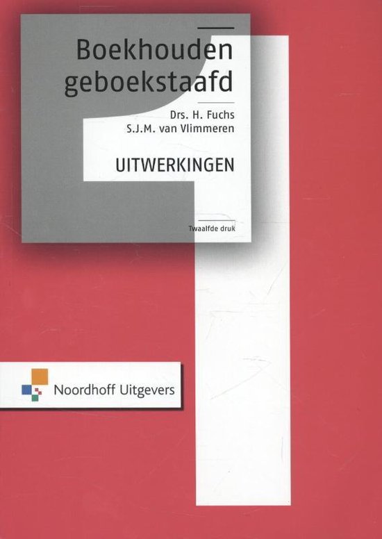 Boekhouden geboekstaafd 1