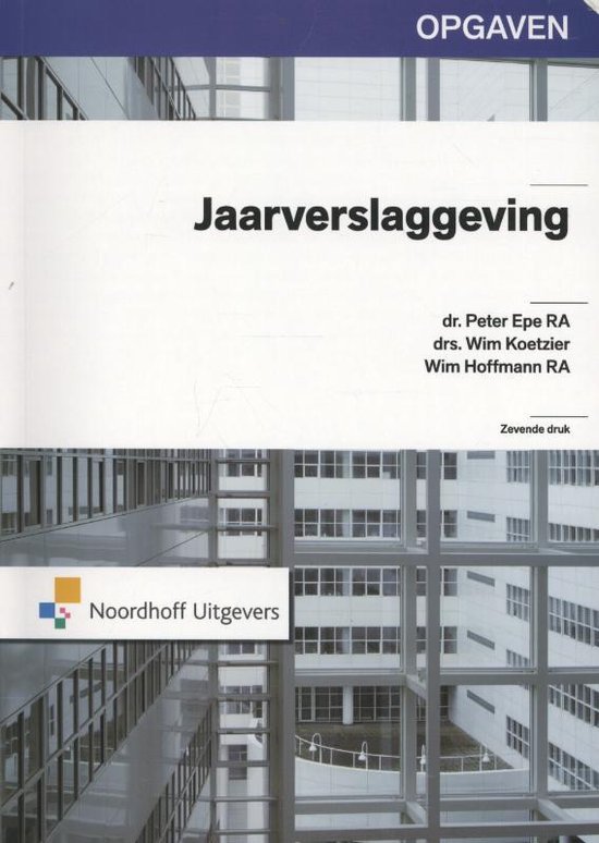 Jaarverslaggeving