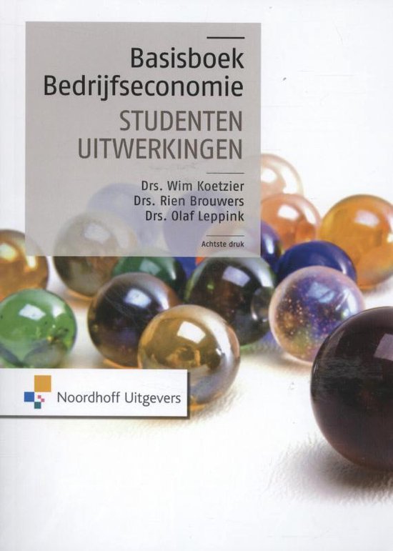 Basisboek bedrijfseconomie