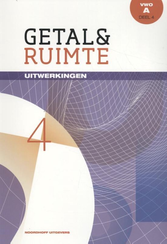 Getal & Ruimte 11e ed uitwerkingen vwo A deel 4