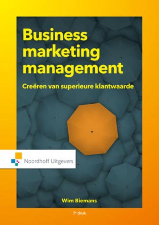 Business marketing management