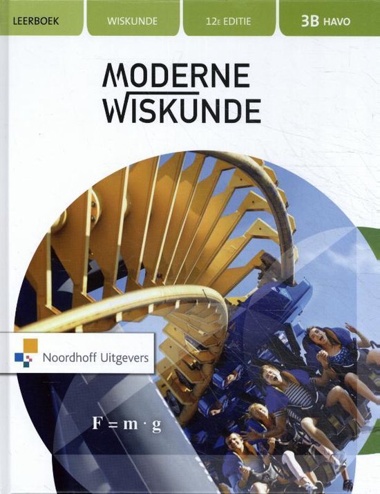 Moderne Wiskunde 3b havo leerboek