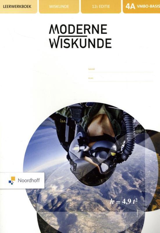 Moderne Wiskunde 4a vmbo-basis Leerwerkboek