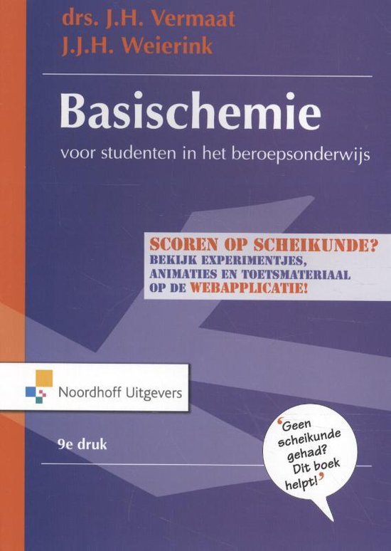 Basischemie voor studenten in het beroepsonderwijs