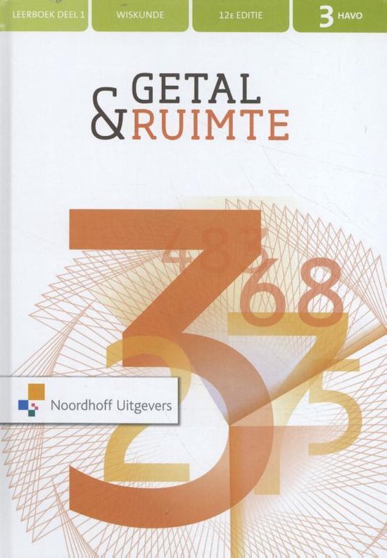 Getal & Ruimte 3 havo deel 1 Leerboek