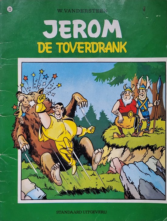 Jerom no 23 - De Toverdrank (W. Vandersteen, groene serie)