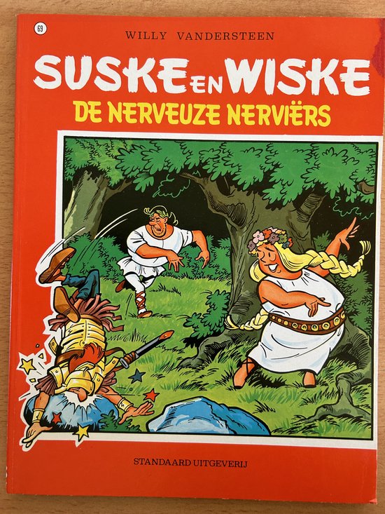 Suske en Wiske no 69 - De nerveuze Nerviers