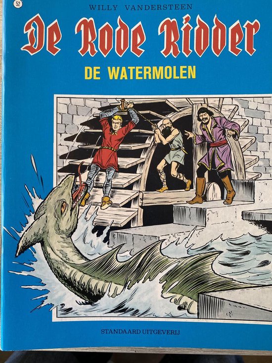 De rode Ridder deel 52  de  Watermolen