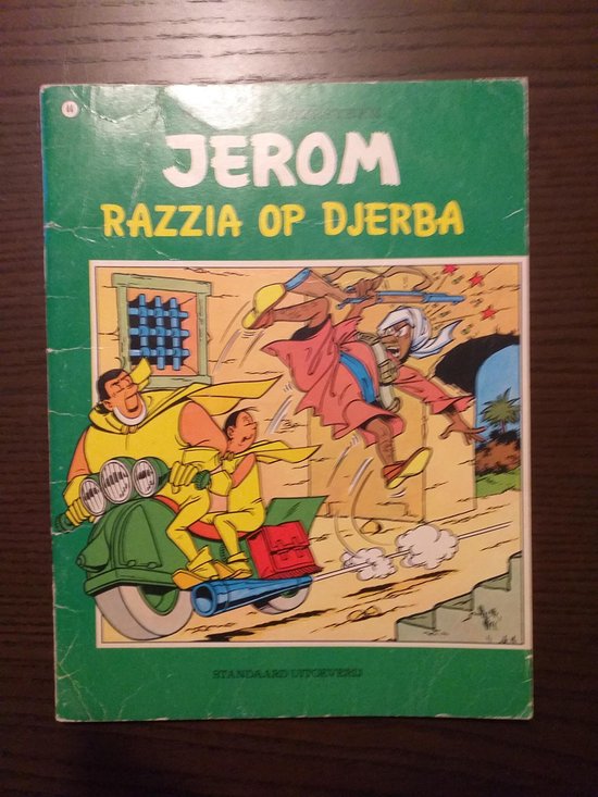 Jerom no 44 - Razzia op Djerba (groene serie, W. Vandersteen)