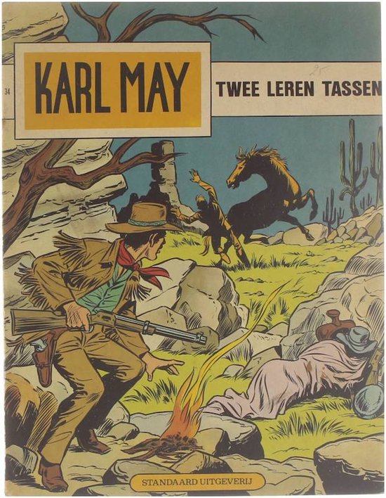 Karl May 34 Twee leren tassen