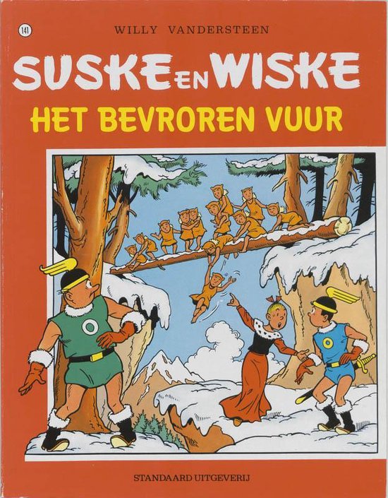 Suske en Wiske no 141 - Het bevroren vuur