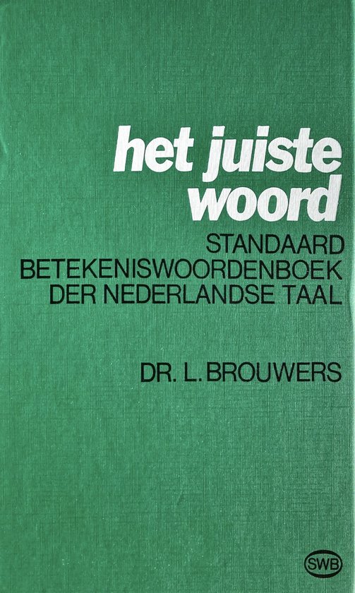 Juiste woord