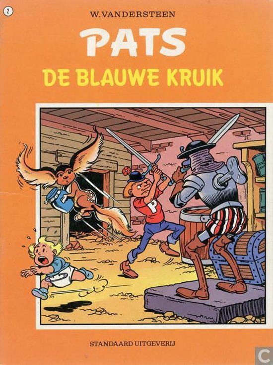 Pats - nr 2 - De blauwe kruik - 1e druk 1975