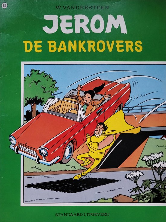 Jerom no 66 - De Bankrovers (W. Vandersteen, groene reeks)