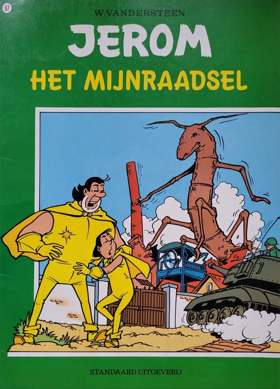 Jerom no 67 - Het mijnraadsel (W. Vandersteen, groene serie)