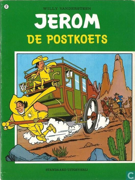 Jerom no 72 - De Postkoets (Willy Vandersteen, groene reeks)