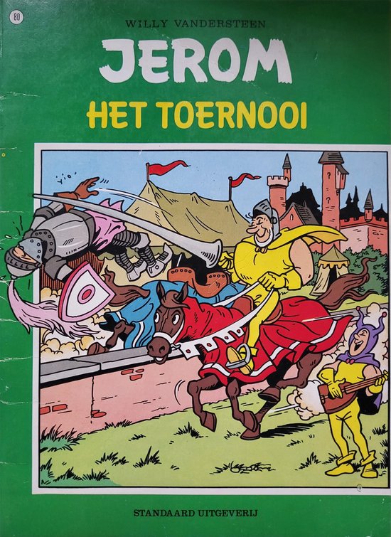 Jerom no 80 - Het Toernooi (groene editie, Willy Vandersteen)