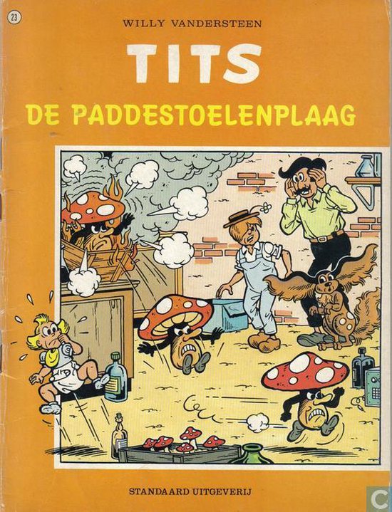 Tits - nr 23 - De paddestoelenplaag - 1e druk 1983