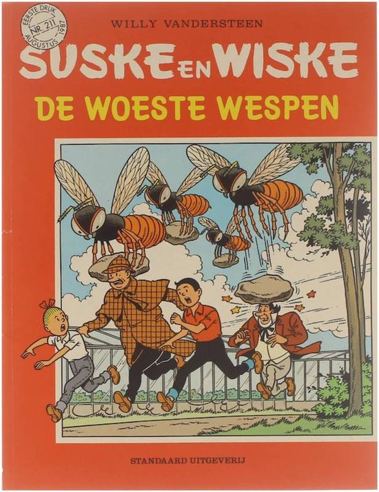 Suske en Wiske no 211 - De woeste wespen