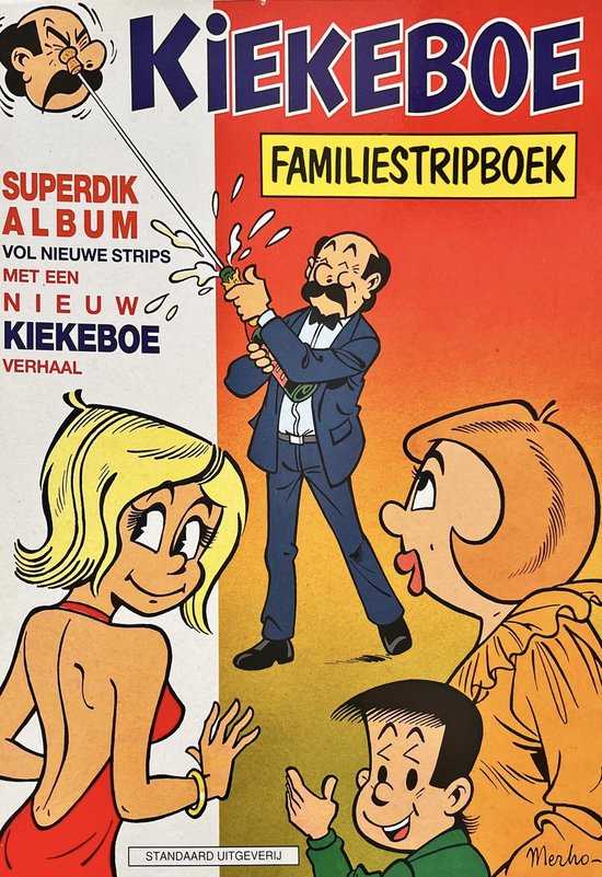 Familiestripboek kiekeboe winter 91