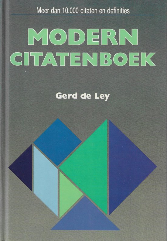 Modern citatenboek