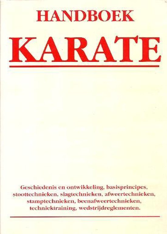 Handboek Karate