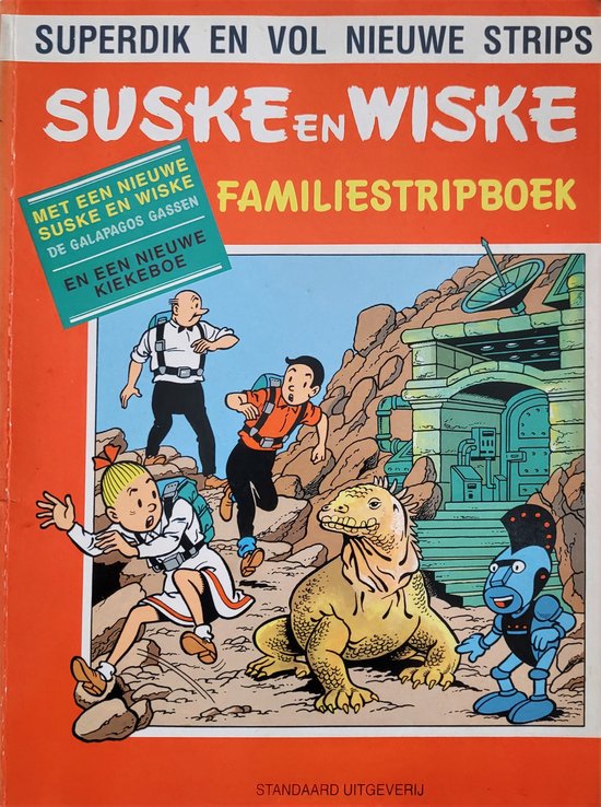 Suske en Wiske Familiestripboek vakantieboek (strips/puzzles/raadesels)