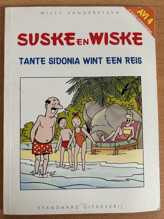 Suske en Wiske - Tante Sidonia wint een reis AVI 4 niveau